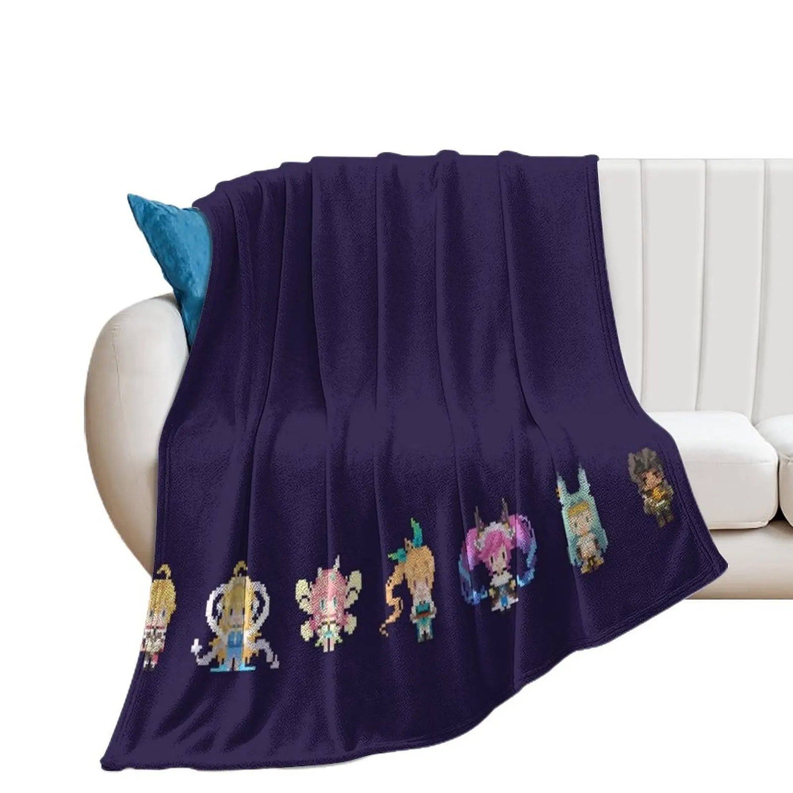 

[ Dragalia Lost ] Main Squad Throw Blanket cosplay anime Sleeping Bag Blankets