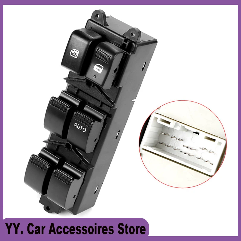 

Car RHD 18pins Master Power Window Lifter Control Switch Regulator For Isuzu D-Max Dmax MU-X 2012-2019 4-Door OE 8981922511