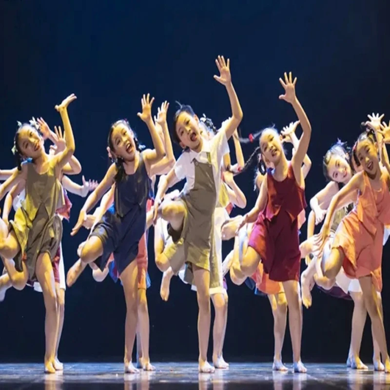 

Children's Dance Costume Festival for the Performance Dress of 'Sunny Day'