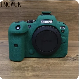 สําหรับ Canon EOS R6 Mark II 2 อุปกรณ์เสริมซิลิโคนป้องกันกรณีป้องกันฝุ่น Scratchproof กระเป๋ากล้อง R6 R6II