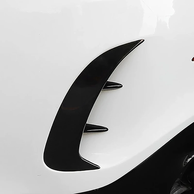 

For Mercedes Benz A Class W177 Hatchback Sedan 2019-22 Rear Spoiler Air Knife Sticker Decoration Cover Trim Car Exterior Styling