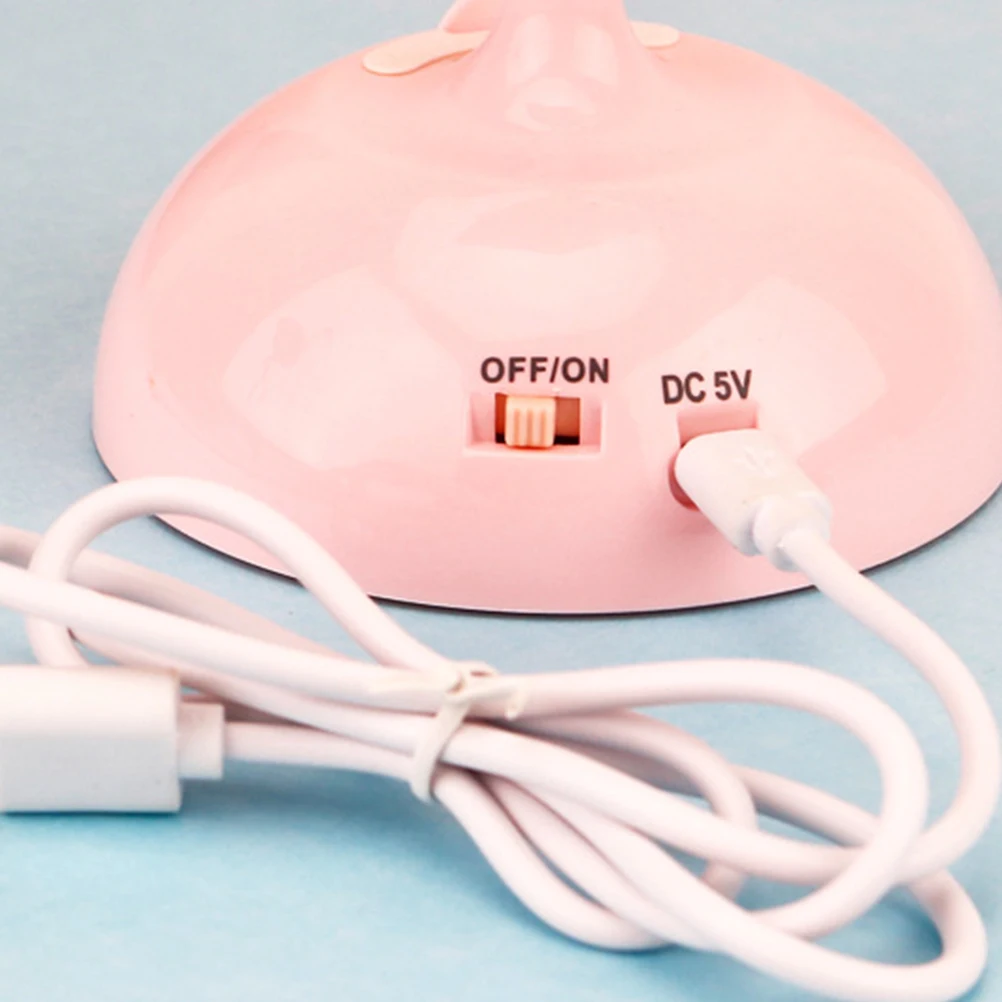 

Creative Flamingo Shape LED Desk Lamp Eye Protection USB Rechargeable Adjustable Portable Table Light for Study Working Reading