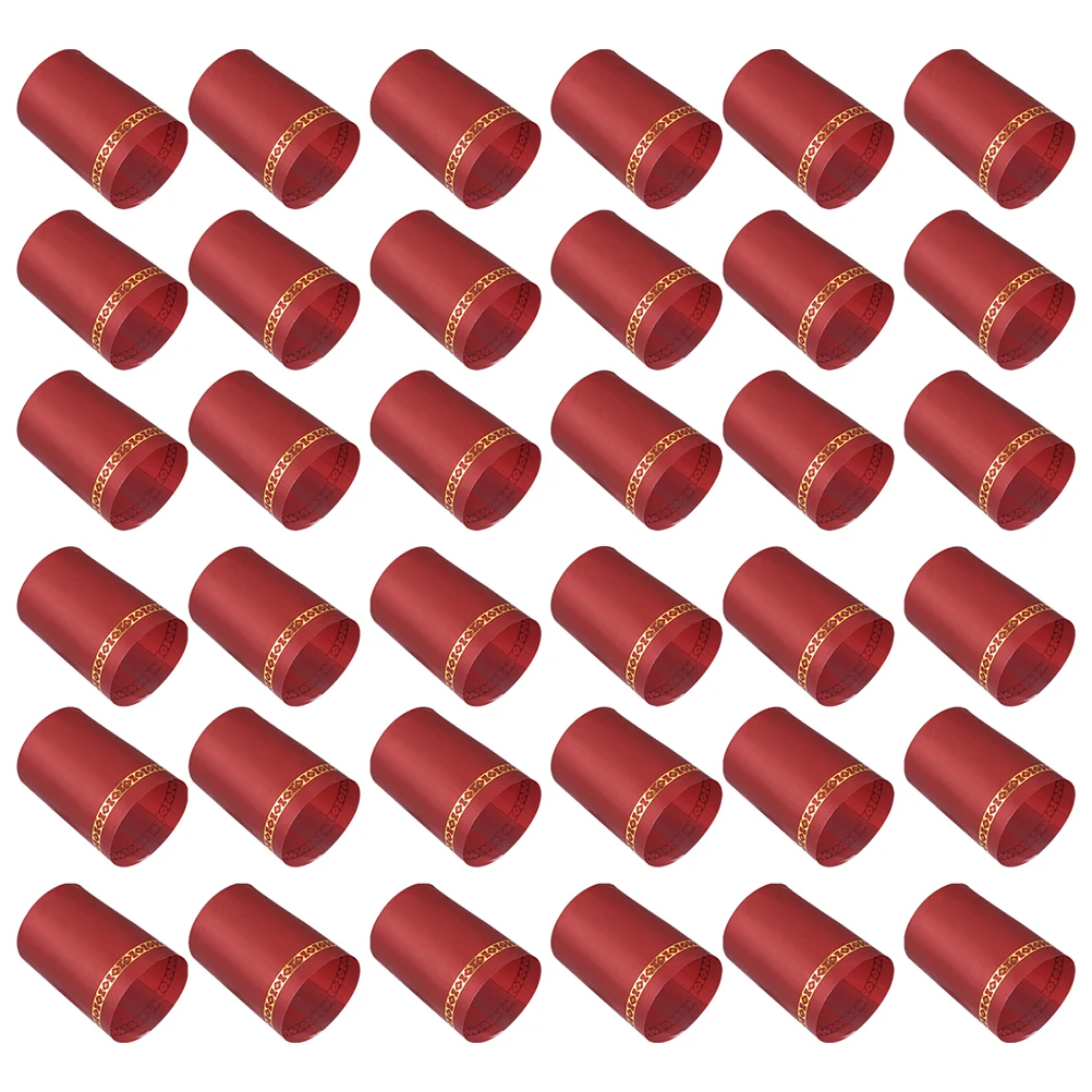 

200pcs 32mm PVC Heat Shrink Bar Accessories Corks Heat Shrink Cap Decor Sealer Pourer