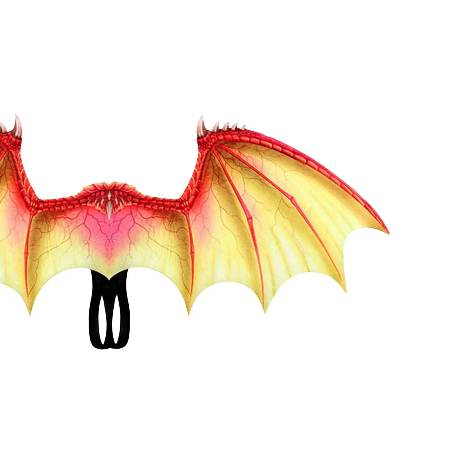 Dragon Wing Kids Costume Accessory for Stage Performance Decor Party Favors Red