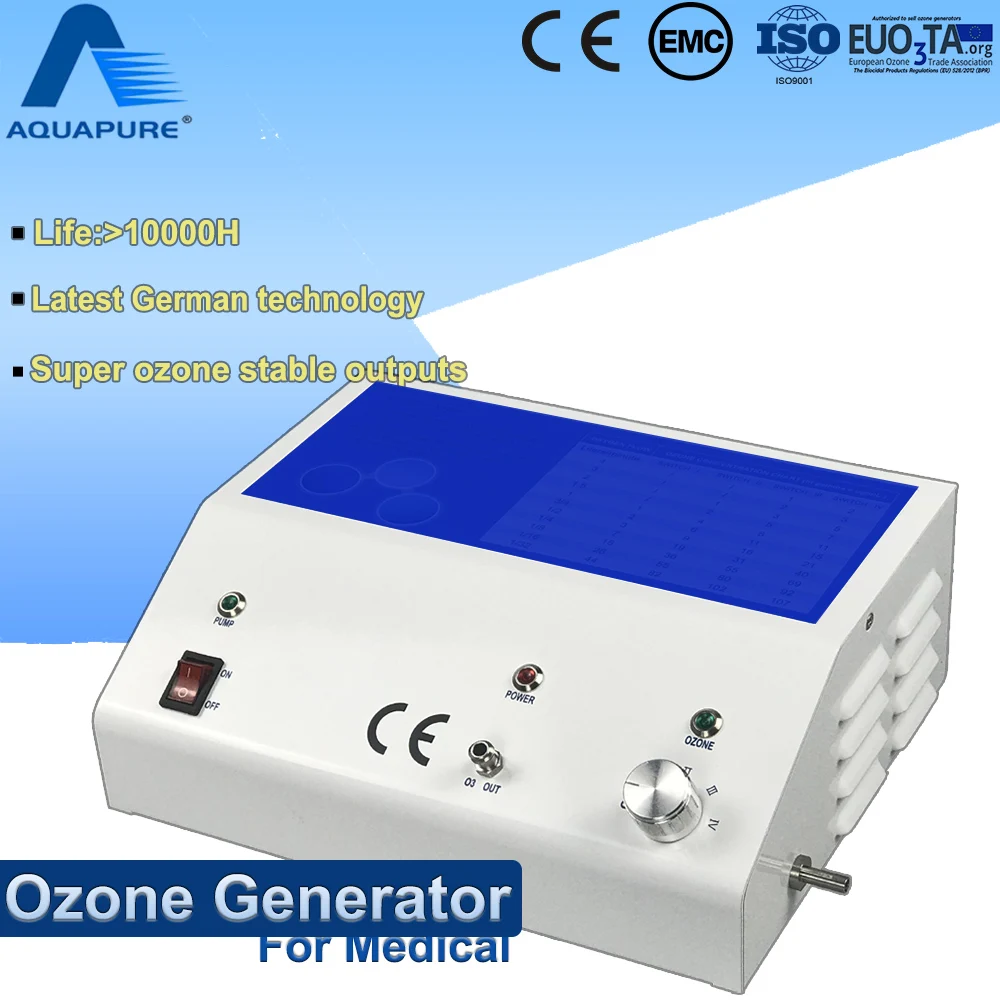 Máquina de ozono de última tecnología para uso médico y doméstico, producción ajustable de aceite de ozono puro, ampliamente utilizada, salida estable de O3