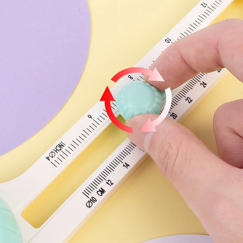 آلة قطع الورق الدائرية ، حجم دائري قابل للتعديل سكين دائري الرسم ، أداة دائرية قطع الورق ، سكين قطع الورق DIY بها بنفسك