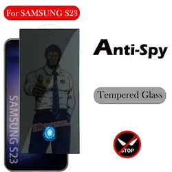 Anti Peeping Gorilla Privacy Tempered Glass For Samsungr S23 S22 S21 Plus  Anti Spy Screen For Samsung S23 S22 S21 Plus