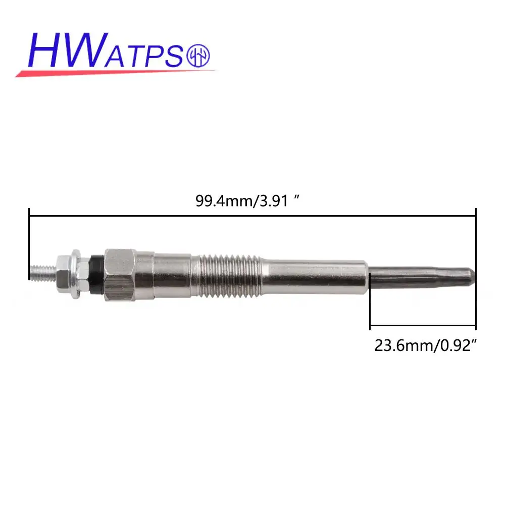 4/8/12 Pcs For Honda Fit Aria Toyota 4Runner Camry Carina Corona Gaia Hiace Glow Plugs 19850-67030 CP22 11V 19850-67020 26087