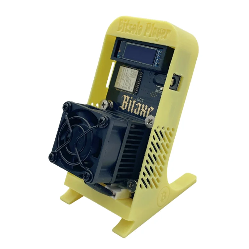 Open Sources Miner With Stand Bitaxe Gamma 601 BTC 1.2TH/S Bitcoin Miner BM1370 Asic Chip From Antminer S21 Pro-X64A