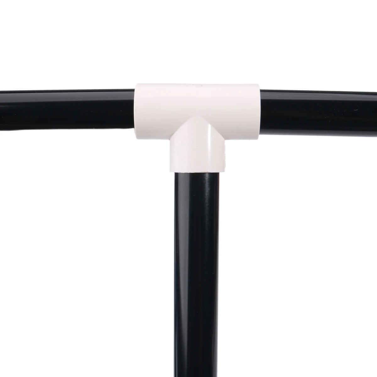 50cm Long Black PVC Pipe Garden Irrigation Water Pipe Fish Tank Tube Fittings Aquarium Inlet/Outlet Pipe
