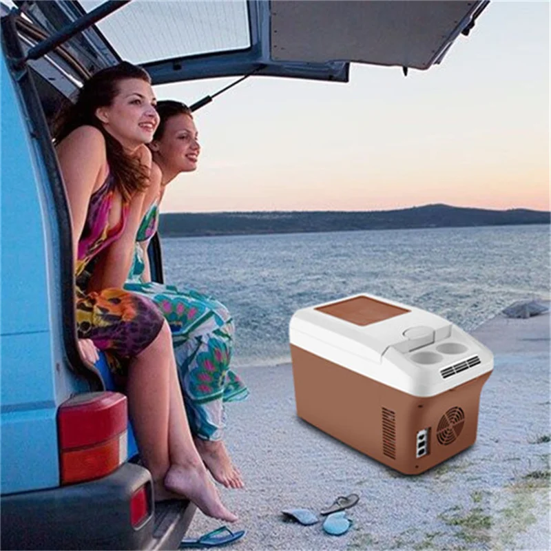 15L Car Refrigerator Mini Fridge Freezer Portable Compressor Cooler 12/24V DC 110-240V Ice Box for Camping Picnics Home Traval