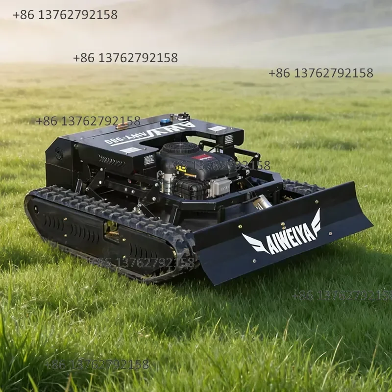 【2026】 US Spot Smart Operated Remote Control Lawn Mower, High Trafficability for Rough Road, Efficient Weeding