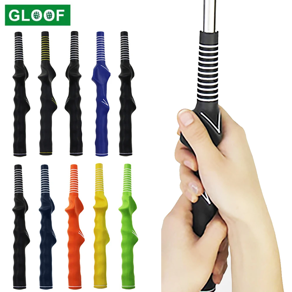 1Pcs Golf Swing Training Grip,Right-Handed Golf Club Grip Trainer,Help Kids and Woman Beginner Learn Correct Grip Posture