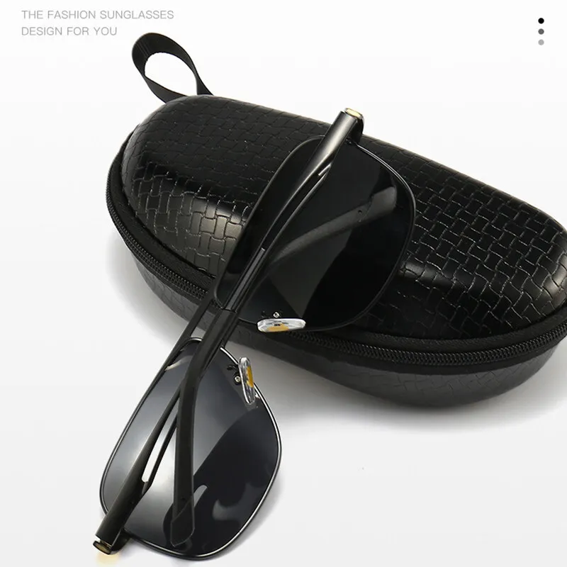 Neue Herren-Sonnenbrille, UV-Schutz, Sonnenbrille, Nachtsicht, Fahrbrille, polarisierte Farbwechselbrille – Detail 3