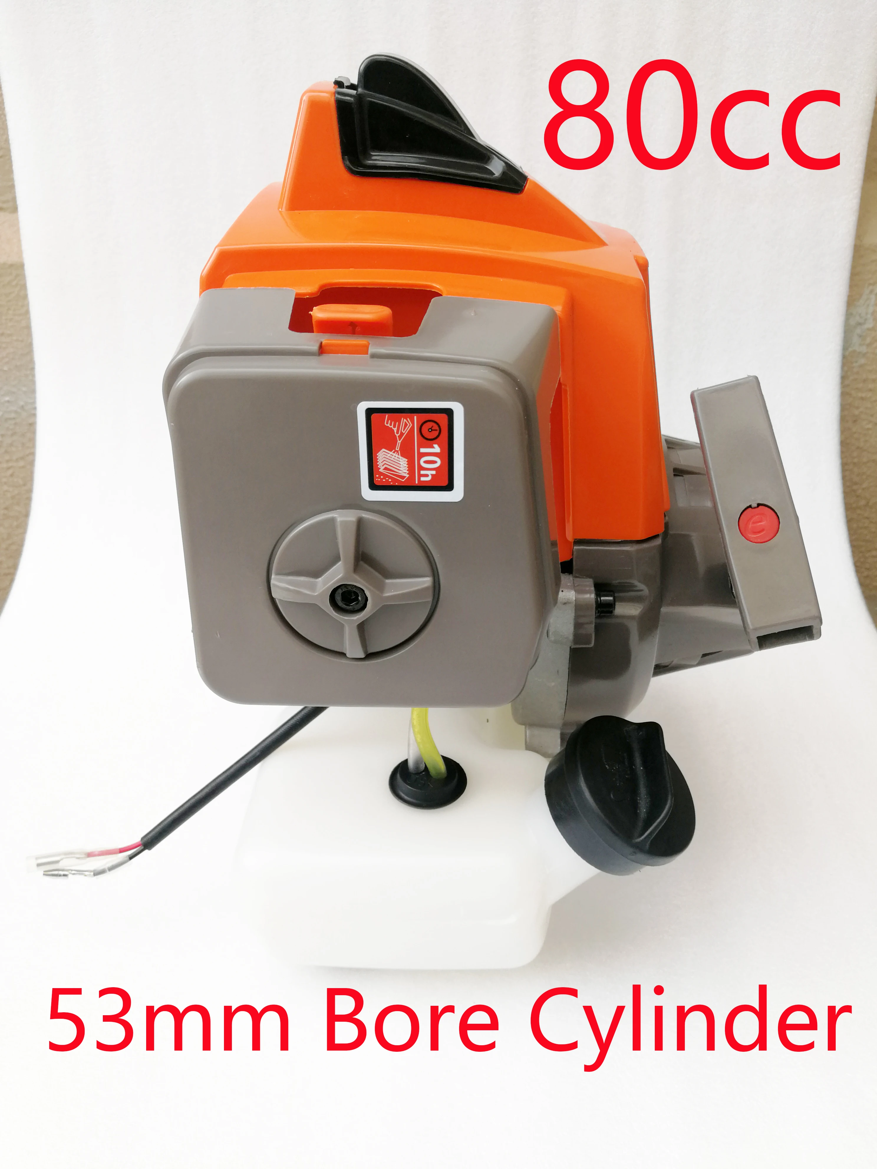 Imagem -02 - Motor Gasolina Cortador Escova Motor Auger Moto Scooter Outboard Hugh Poder 52 mm Cilindro Pistão Não 71cc 63cc 52 cc 80cc 2t