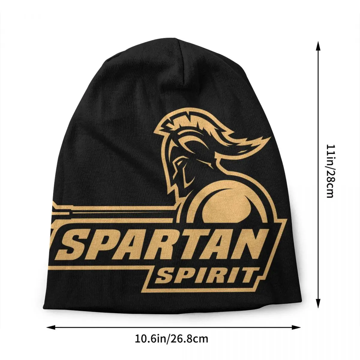 Spartan Spirit Sparta Warrior Beanie Cap Unisex Winter Warm Bonnet Femme Knitted Hat Street Outdoor Ski Skullies Beanies Hats