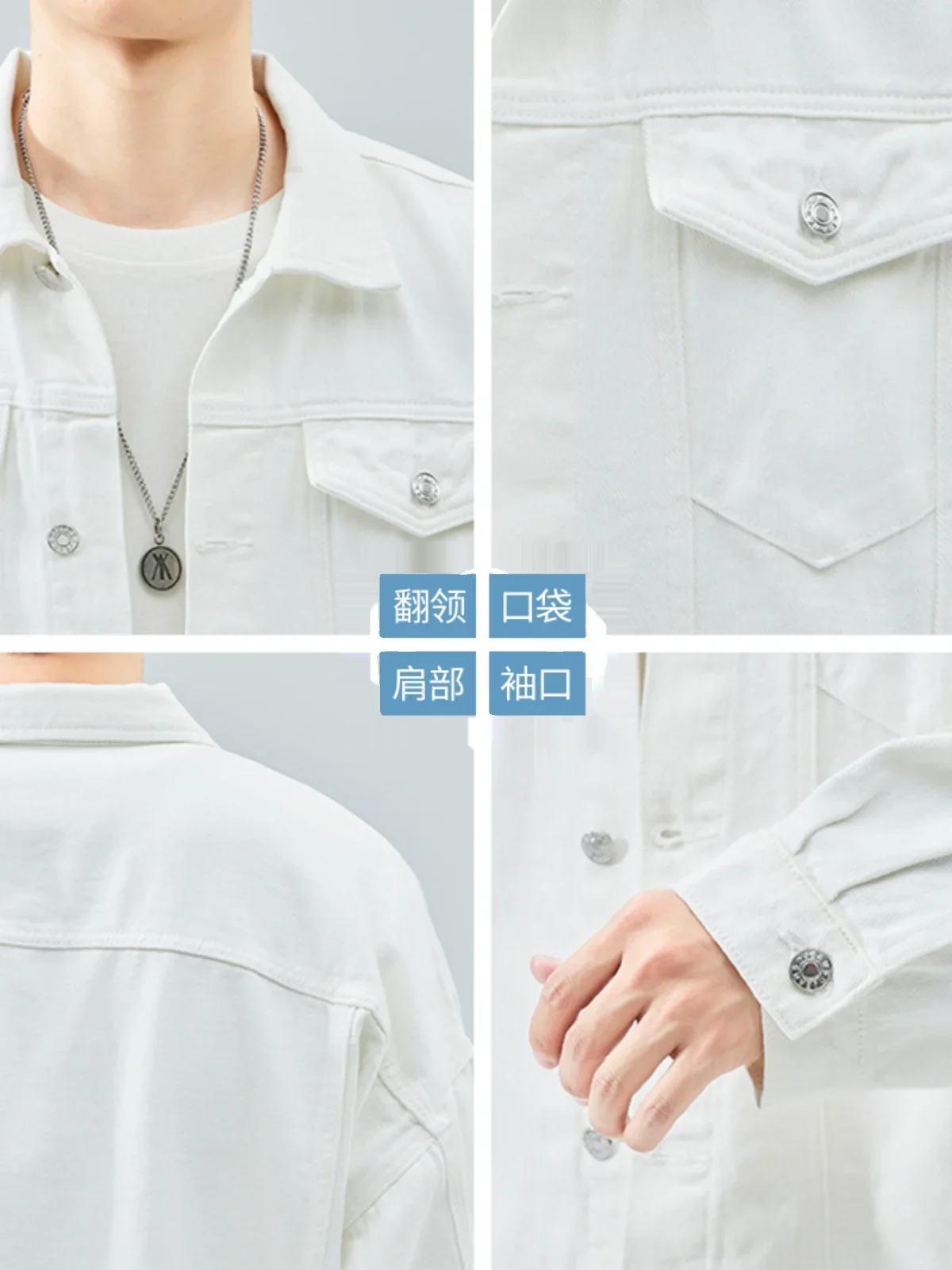 듀킨 데님 재킷 남성용 2025 가을 신상 오리지널 빈티지 청재킷 남성 오버사이즈 트렌드 워크웨어 코트 남성 의류