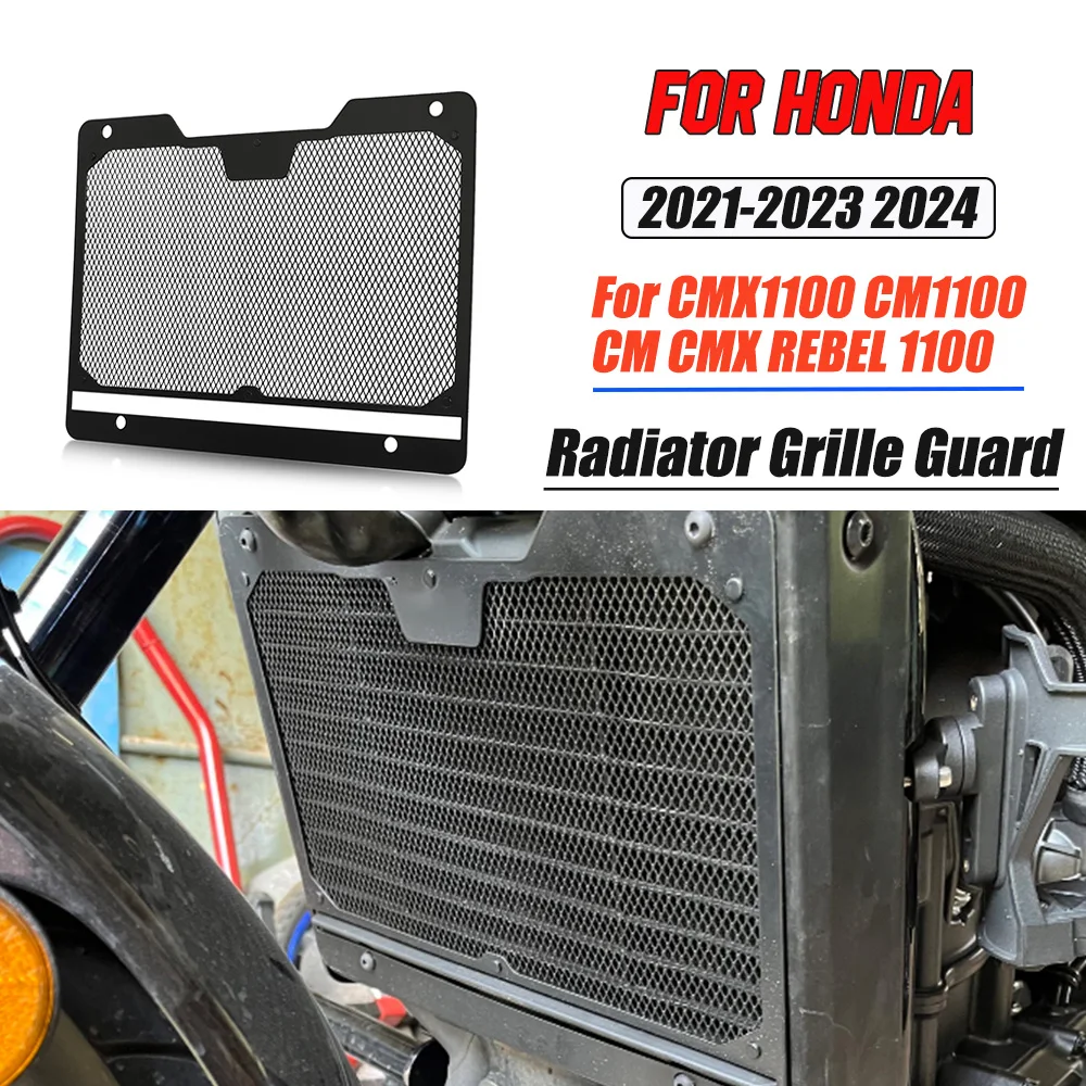 

Motorcycle Accessories Radiator Grille Guard Cover Protection FOR Honda Rebel 1100 CM1100 CM 1100 Rebel1100 2020 2021 2022 2023