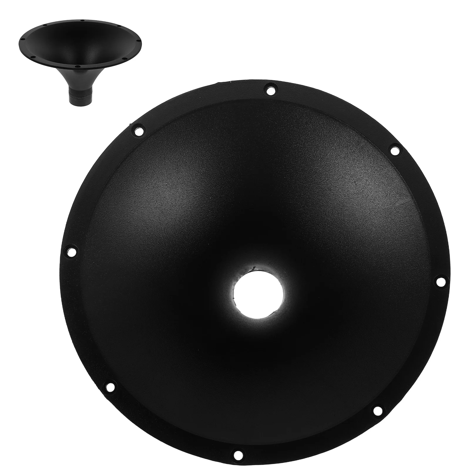 

8" Outdoor Speaker Horn: Plastic Screw-On Audio Tweeter Replacement For Stage Conference Room Loudspeaker Accessories