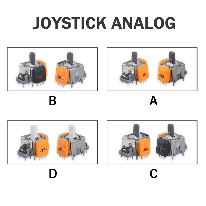 Аналоговый джойстик с эффектом Холла, замена для портативной игровой консоли, игровой аксессуар, запасные части