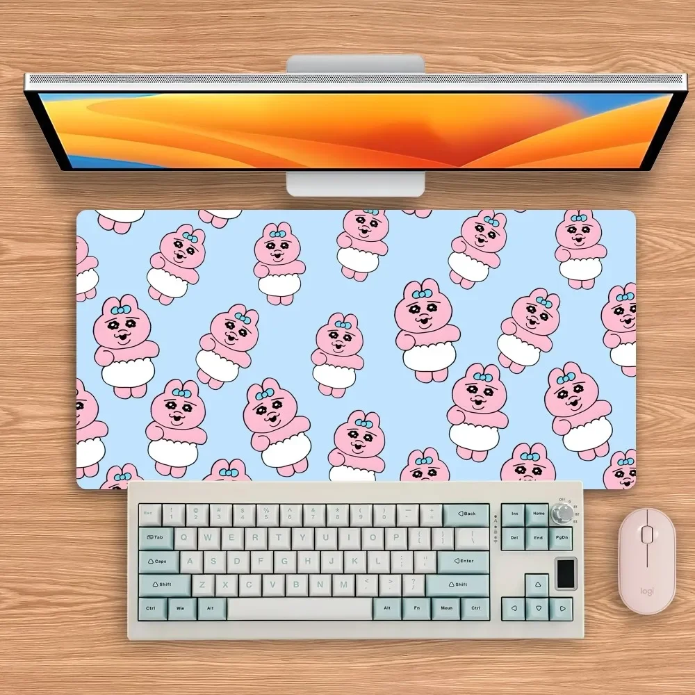 Kawaii O-Opanchu Usagi Mouse Pad Big Keyboard Desk Computer PC Mat Notbook Pad