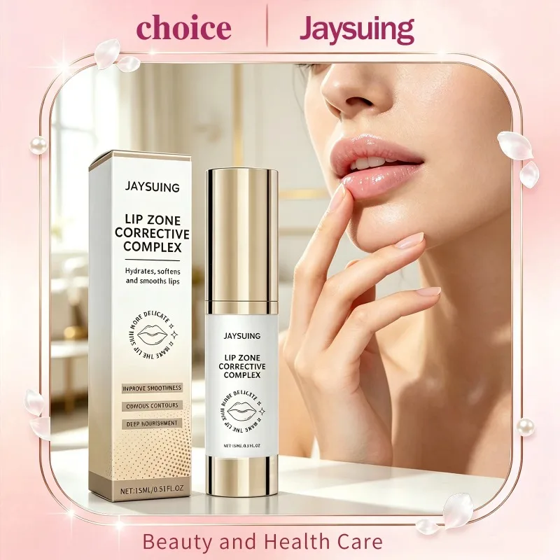Jaysuing Firming Lip Essence Serum Nourishing Lip Boost Lip Skin Elasticity Repair Damaged Lip Barrier Moisturizing Lip Serum