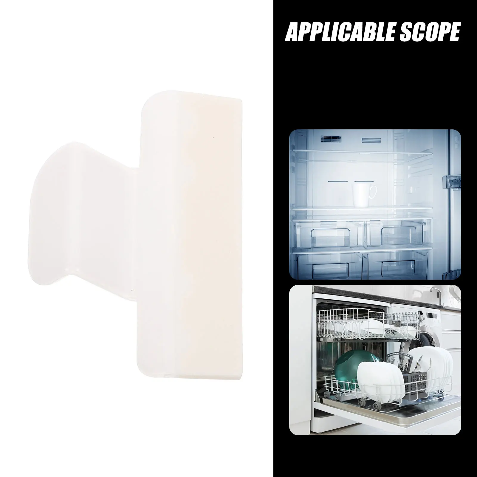 

10Pcs Compact Fridge Corner Guards Easy Installation Refrigerator Splash Guards Electric Appliance Edges Guard Water Barriers