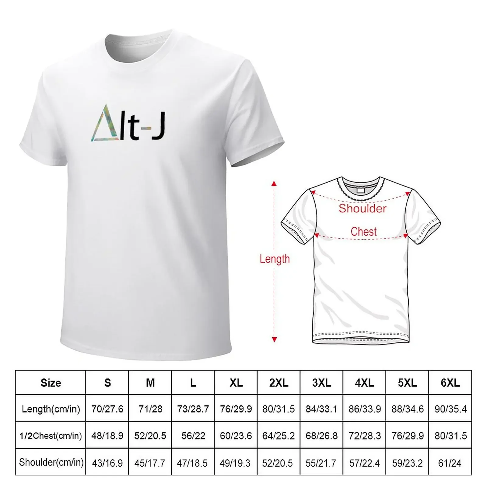 Alt-J Band Logo T-Shirt blanks boys animal print men graphic t shirts