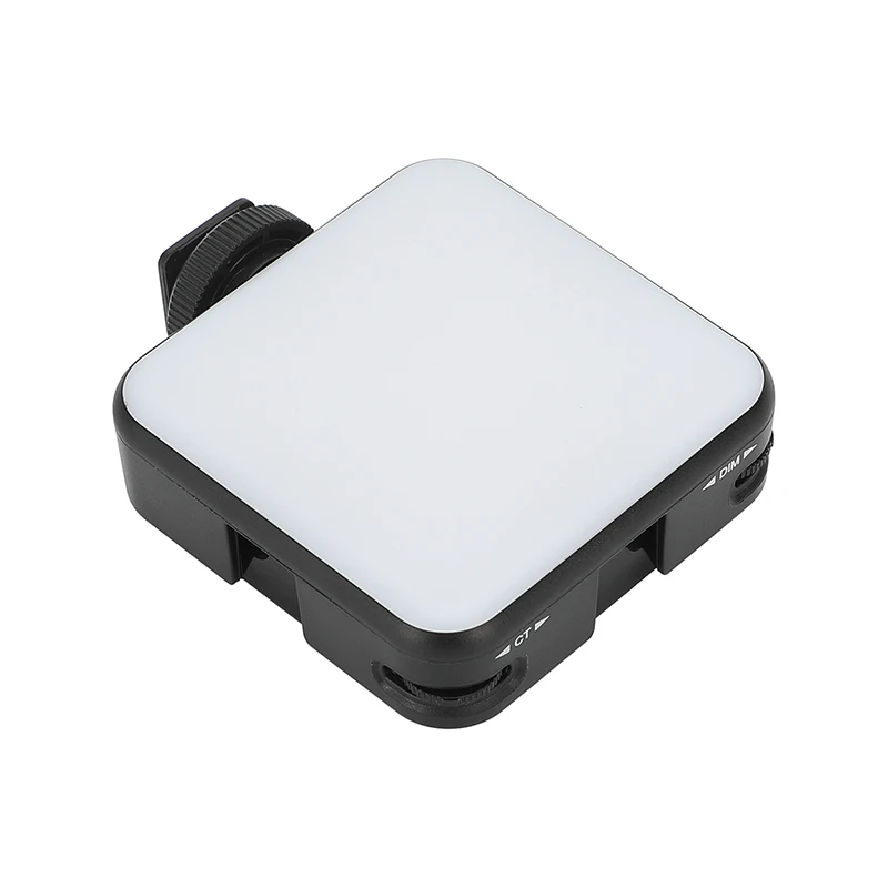 Карманная фотография HDRIG светодиодный, портативная фотография на камере от 2500 до 6500K с адаптером для крепления холодного башмака для цифровой зеркальной камеры