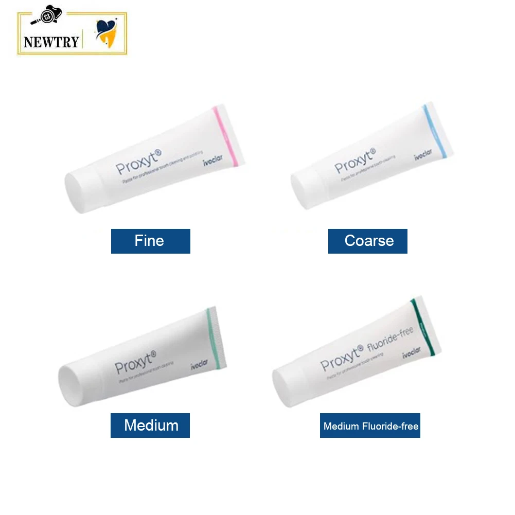 Dental Polishing Paste Original Ivoclar Vivadent Oral Care Tooth Cleaning Stain Remove Material Fluoride Fine Medium Coarse Grit