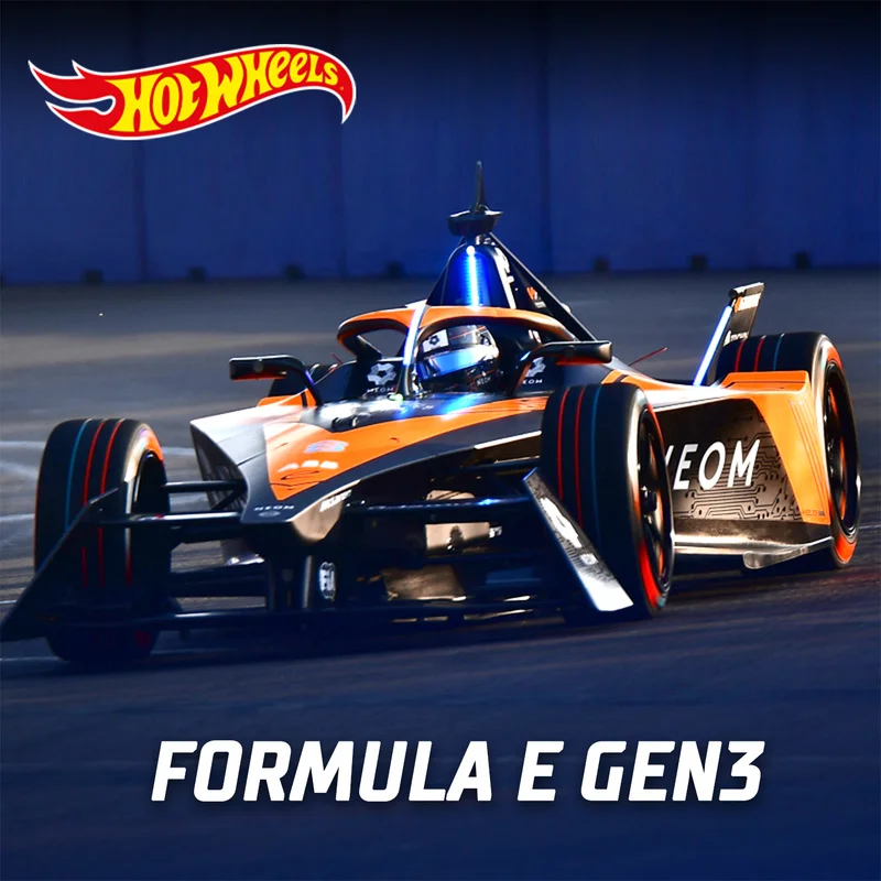 

В наличии Hotwheels из натурального сплава, автомобиль, электрическая формула Gen3, гоночная имитация, игрушечная модель автомобиля 25n, модель автомобиля без дистанционного управления, подарок