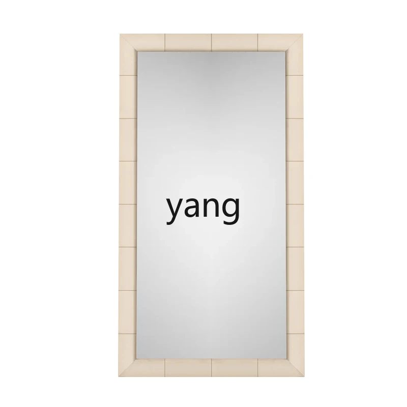 

LH wall-mounted square full-body household bedroom floor-to-ceiling mirror cloakroom full-length mirror