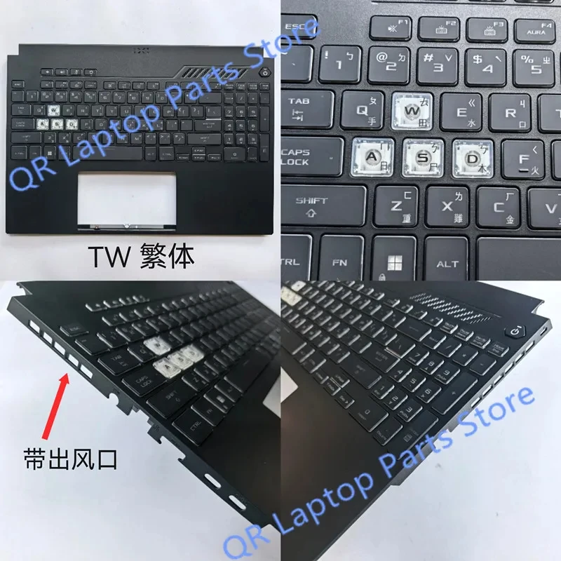 PP+New laptop palmrest  cover with keyboard for ASUS  FX507Z FX517 FA507R  Air2022 FX507