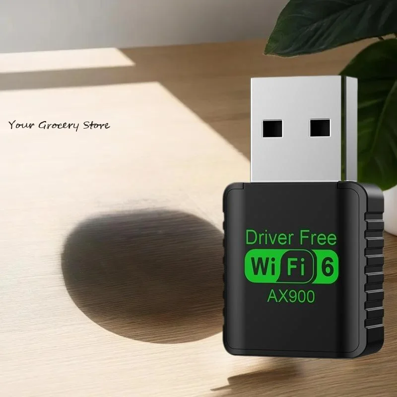 

1 шт., двухдиапазонный ключ 2 в 1, 2,4G, 5 ГГц, USB WiFi 6, сетевой беспроводной Wlan-приемник, драйвер, бесплатно, 900 Мбит/с, USB-адаптер Wi-Fi Bluetooth