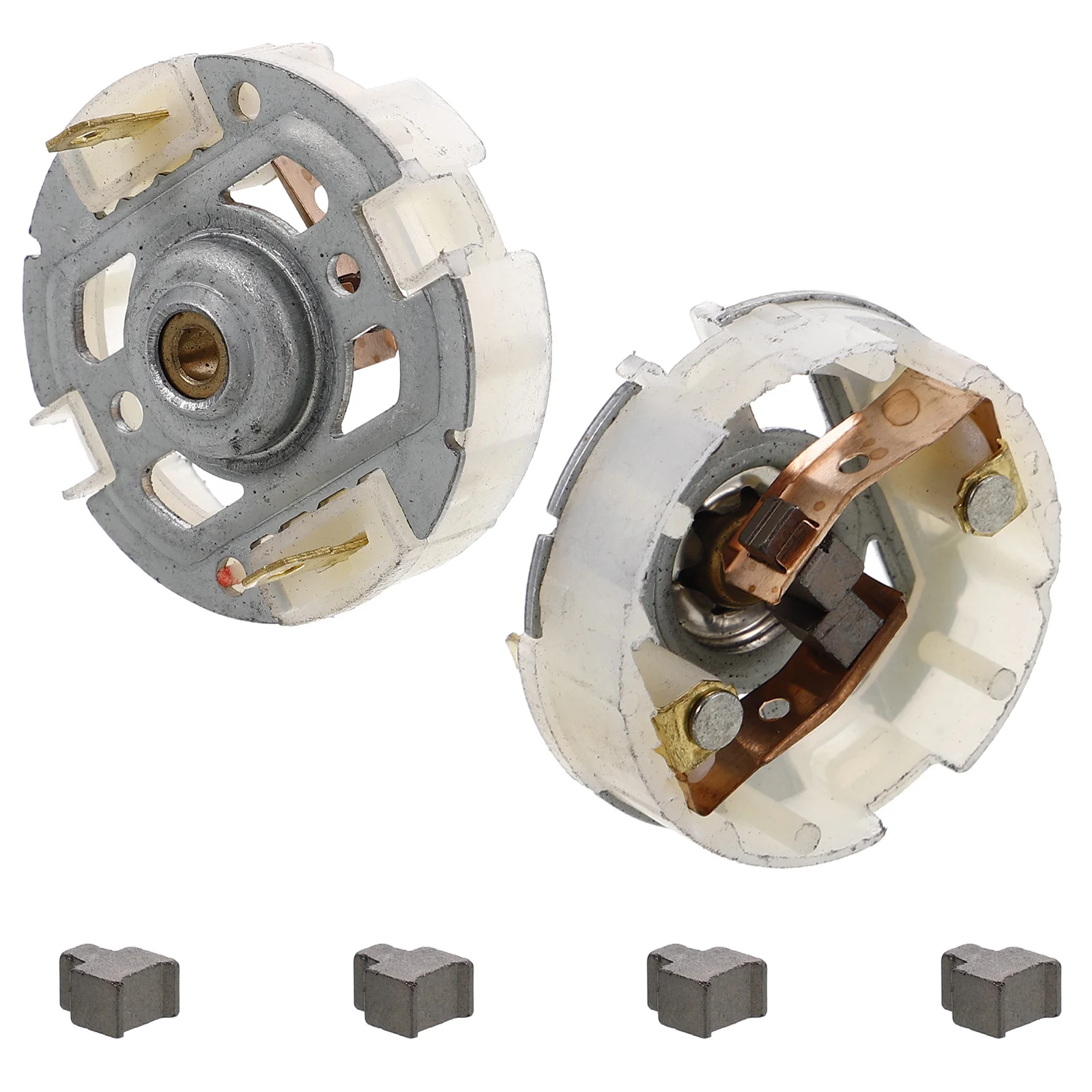 1Set Tempat Sikat Karbon untuk Penggantian Motor, Suku Cadang Perbaikan Mudah Dipasang untuk Bor Listrik, Bor Palu, Motor Mobil, Perkakas Listrik