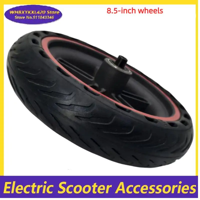

Оригинальная 8,5-дюймовая цельная шина с защитой от проколов, 5-отверстный алюминиевый колесный диск для электросамоката Xiaomi M365