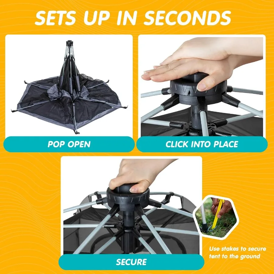 Box per bambini premium per interni ed esterni, confezione pop-up leggera e portatile, cortile da gioco per bambini con baldacchino e borsa da viaggio Gre