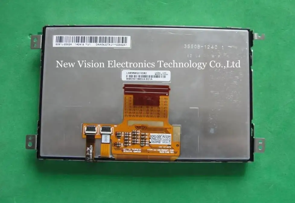 

LA050WQ2-SD02 LA050WQ2 SD02 LA050WQ2-SD01 LA050WQ2 SD01 New Original 5 inch LCD Display Module with Touch Screen