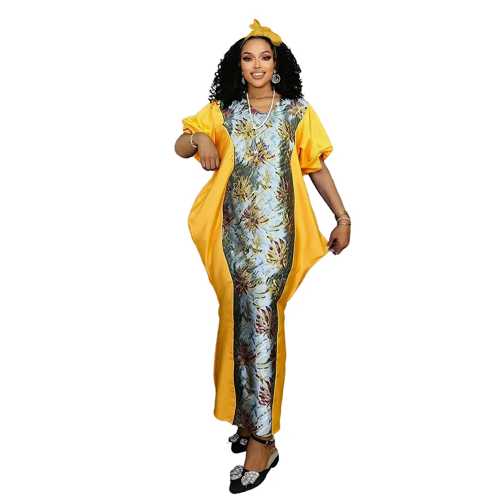 Abayas African Dresses for Women 2025 Traditional Africa Clothing Dashiki Ankara Outfits Gown Robe Muslim Kaftan Maxi Long Dress