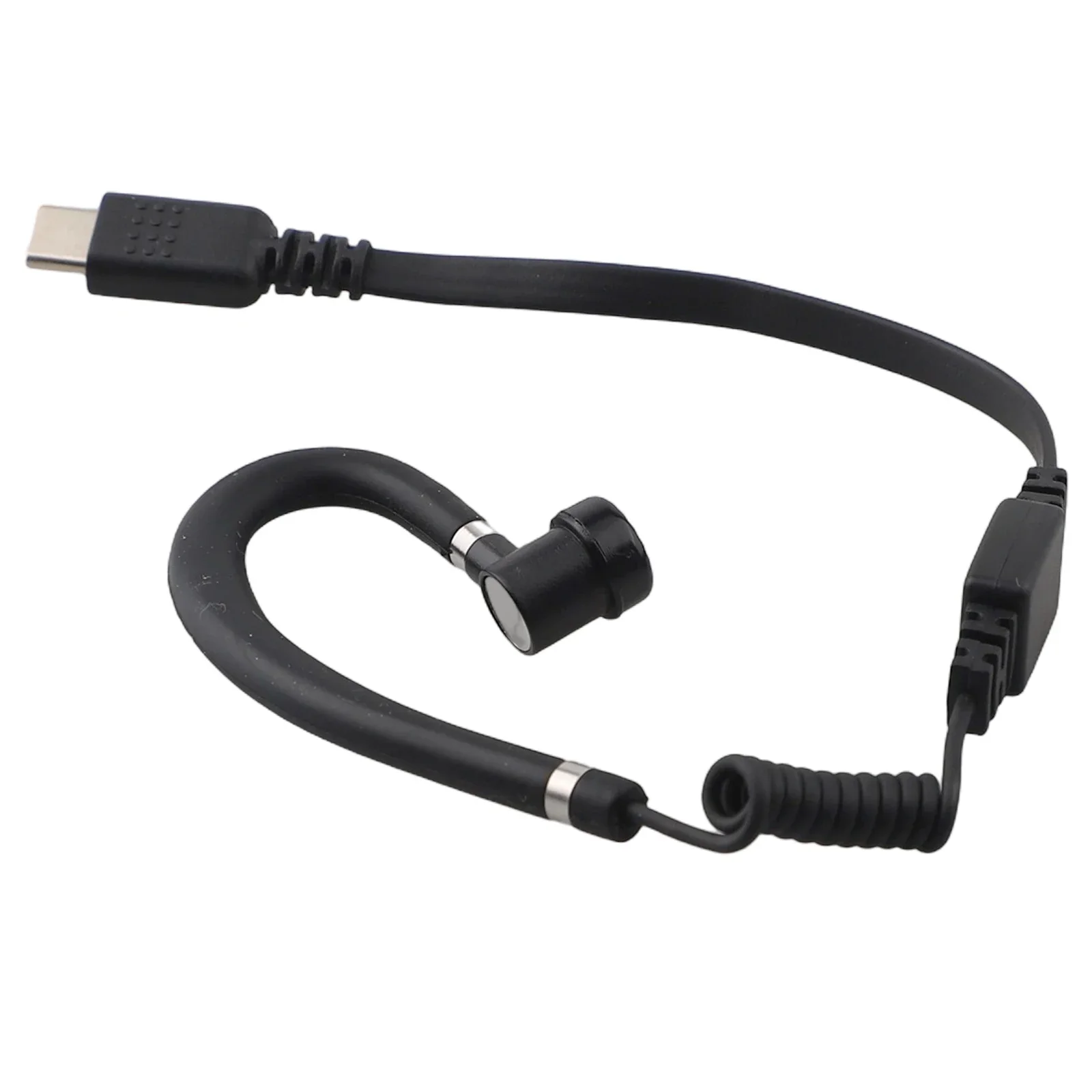 Type-C Audio Cable for Mini Walkie-Talkie Intercom Function Supporting Clear Voice Transmission and Secure In-Ear Fit Design