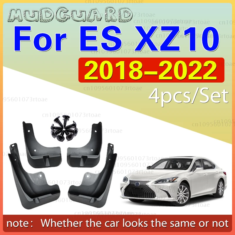 

Mudguards For LEXUS ES XZ10 ES250 ES350 ES300H 250 300H 350 2018 - 2022 2019 2020 Mud Flaps Splash Guards Fender Car Accessories