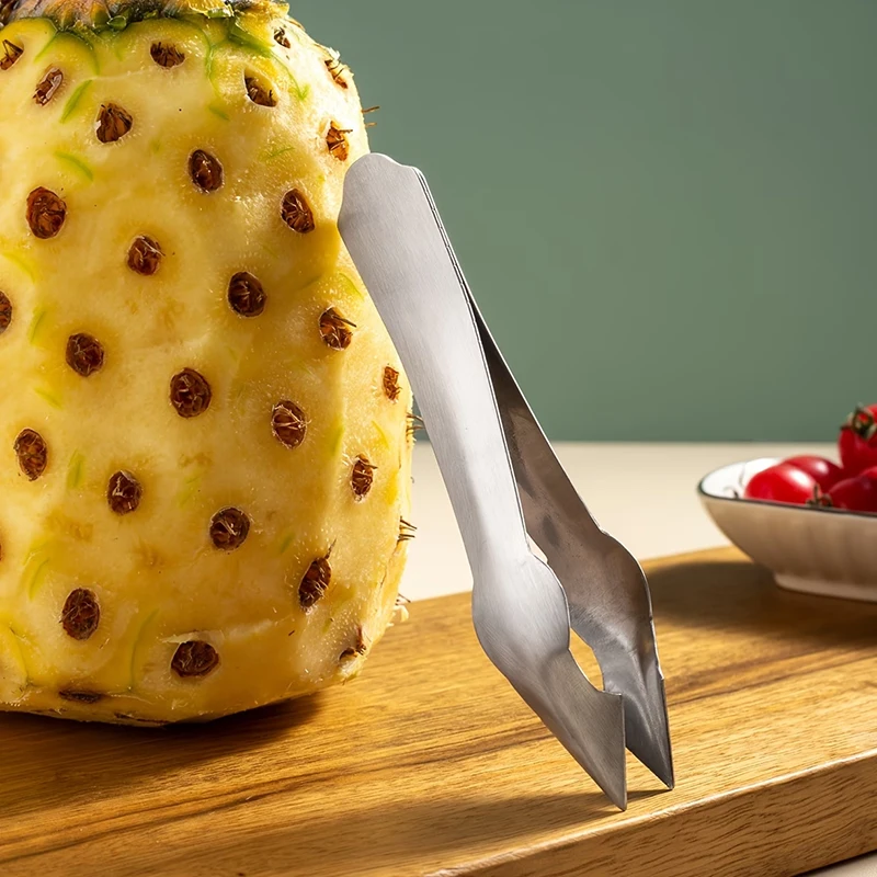 Image of Ananas-Werkzeuge Praktischer Edelstahl-Schneider Ananas-Entkerner Küchenwerkzeuge Schäler für Zuhause und Küche