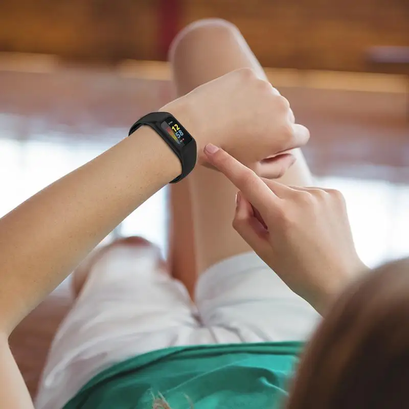 Fitbit Charge 5 4 3用シリコンウォッチストラップ,fitbit4用ソフトウォッチバンドの取り付けが簡単,優れた柔軟性