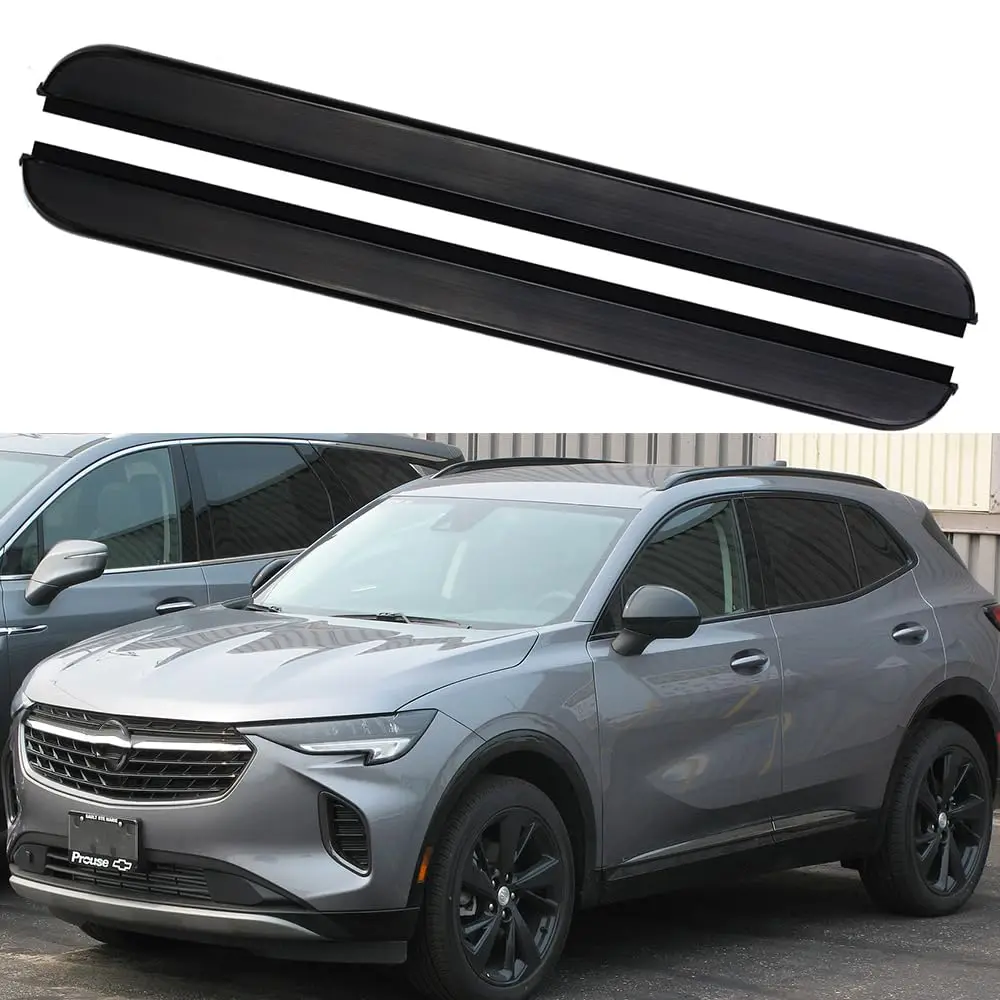 

High Quality Aluminium Alloy 2PCS Side Steps Running Boards Nerf Bars Side Pedal Protector Fits for Buick Envision 2021-2024