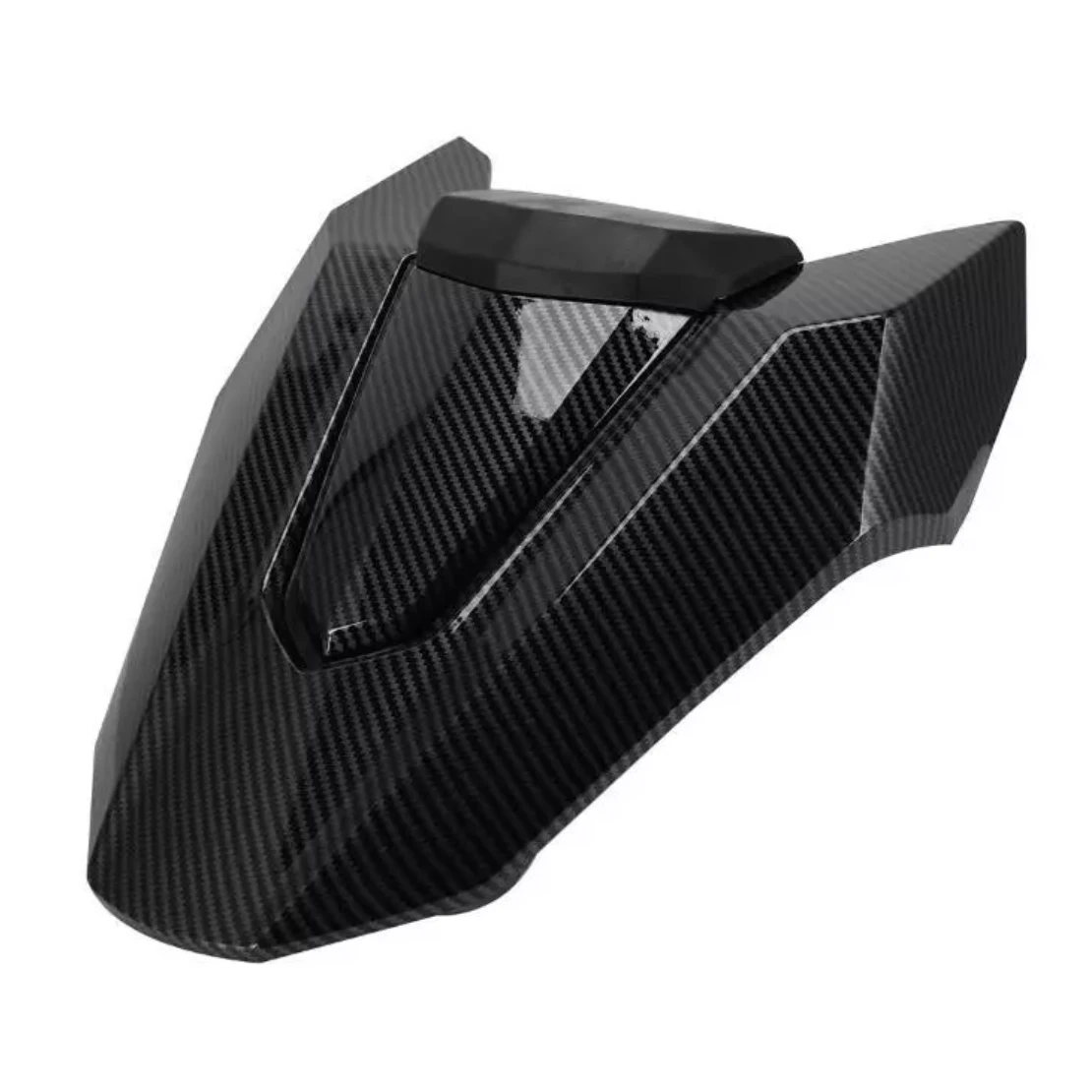 Rear Passenger Seat Cover Tail Cowl Fit for Honda CBR650R CB650R 2019-2023 Carbon Fiber Texture Style