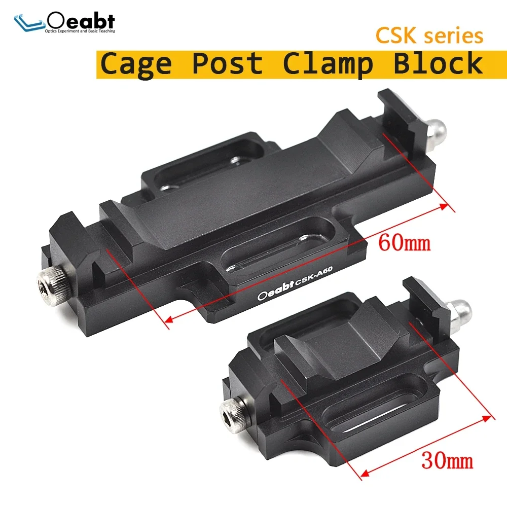 CSK-A30 Cage System Clamping Mounting Support Frame Stainless Steel Post Rod Rod Cage Clamp For Optical Experiment Research