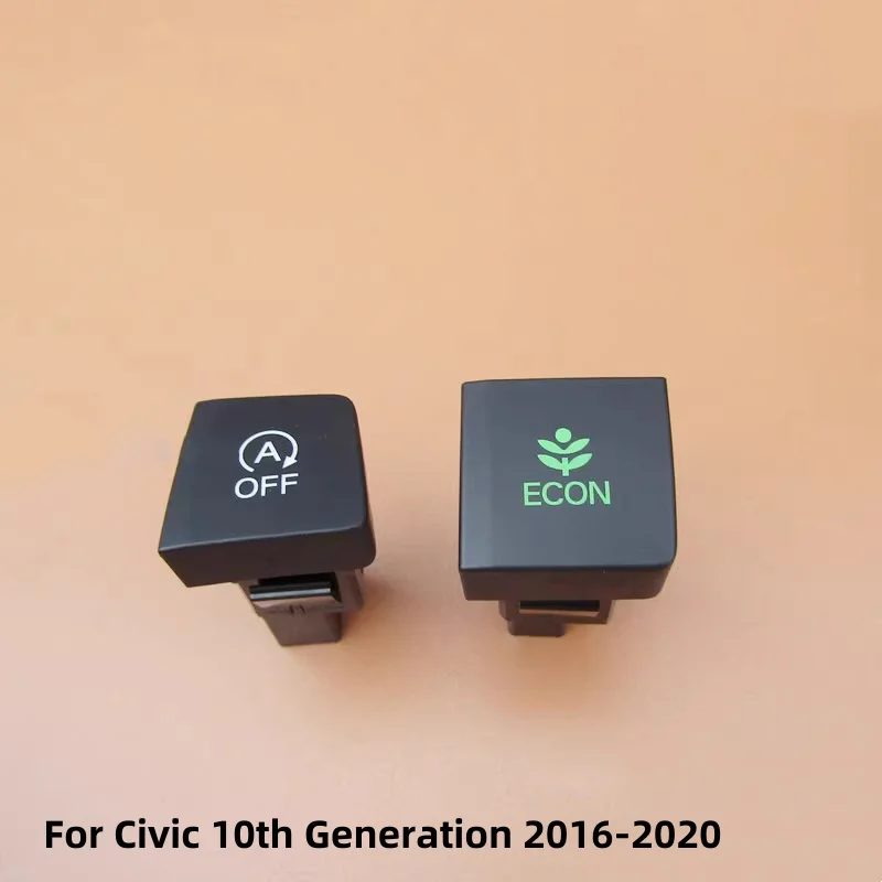 For Honda Civic 2016-2020 Automatic Start Stop Switch Energy Saving and Environmentally Friendly Switch Button Keys Original