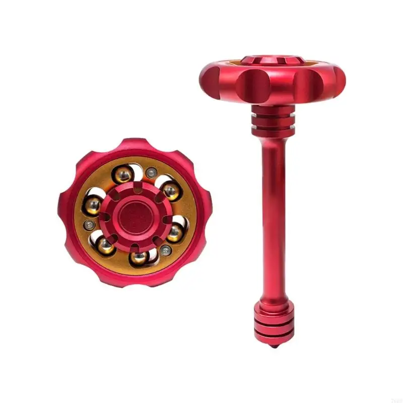 76HF Conjuring Fiddle Spinner Double Function Handheld Toy Comforting Clicking Sounds Ease