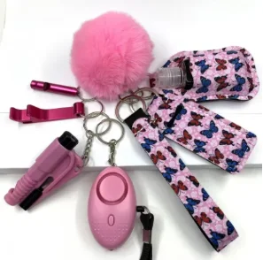 Wholesale Price Outdoor Self Defense Keychain Accessories Self Defense Keychain Women Products view 5
