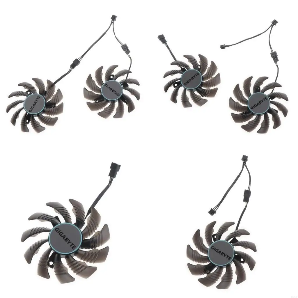 

900F PLD08010S12HH 12V 0.35A VGA Fan Graphics Card Cooling for Gigabyte RX 6400 6500